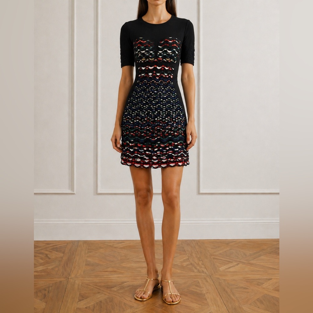 MISSONI Bustier Knit Mini Dress 44/ US 6